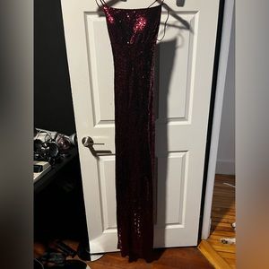 Windsor red sequined cocktail dress